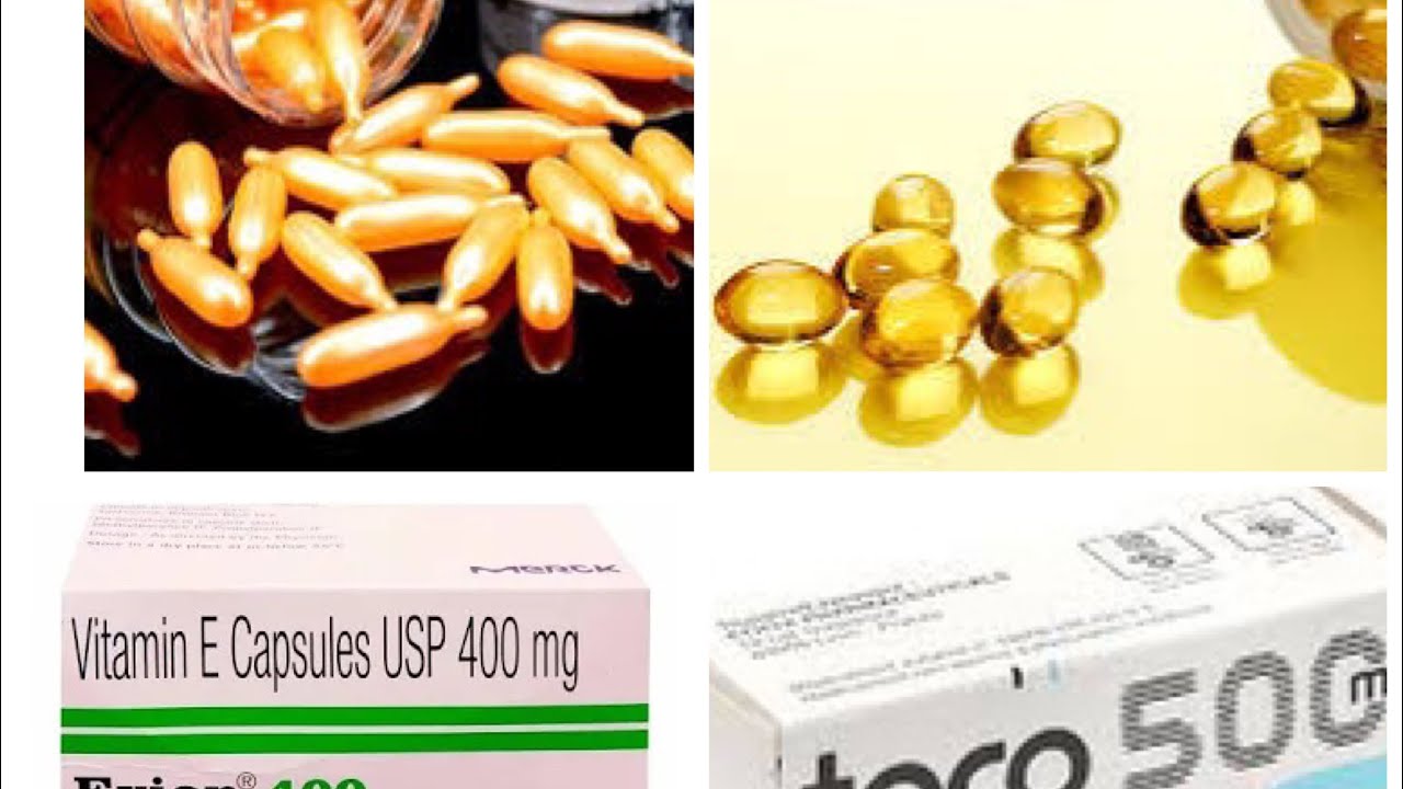 LA VITAMINE E POUR RÉPARER LA PEAU ABÎMÉE (mamies,cernes ,peau sèches )