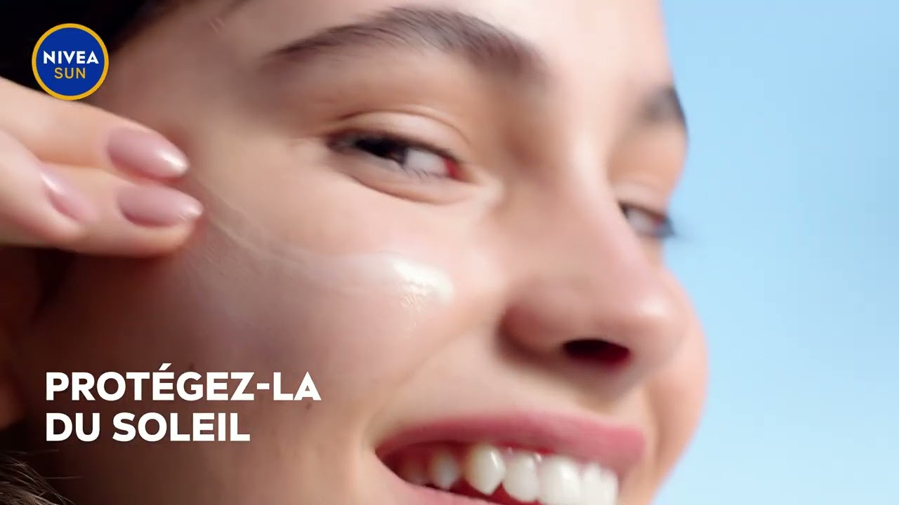 NIVEA SUN SHINE CONTROL| PROTÈGE VOTRE VISAGE DES DOMMAGES IRRÉVERSIBLES CAUSÉS PAR LE SOLEIL