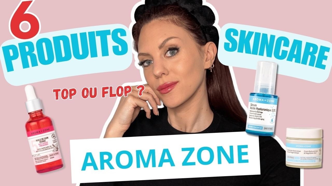 6 PRODUITS SKINCARE AROMA ZONE | MON AVIS | Collagène, acide hyaluronique, huile, contour des yeux