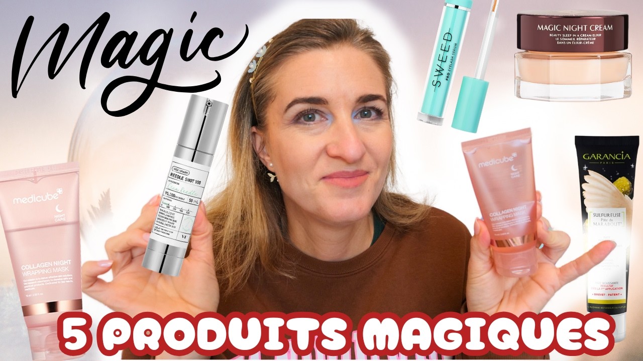 CES 5 PRODUITS MAGIQUES ONT TRANSFORMÉS MA PEAU 🪄 VT REEDLE SHOT 100, MEDICUBE COLLAGEN NIGHT MASK 🧙