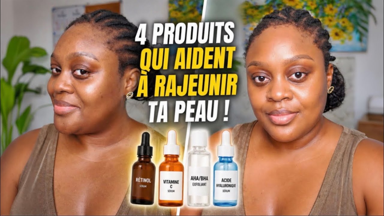 4 produits qui rajeunissent vraiment la peau (et comment les utiliser)