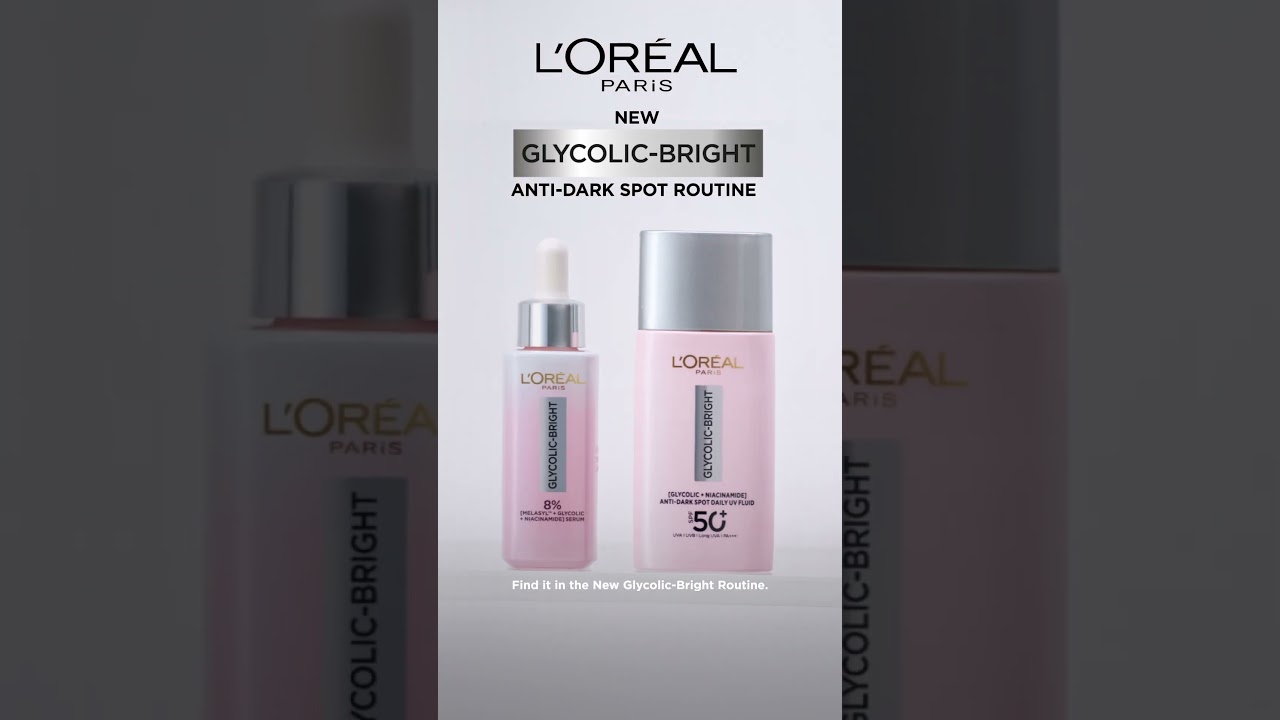 NEW SPF 50+ with Niacinamide + Glycolic Acid — L'Oréal Paris