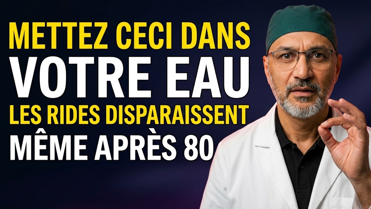 Seniors : arrêtez l’eau seule — ajoutez ceci pour booster le collagène et lisser les rides