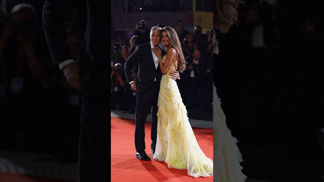 The perfect red carpet look doesn’t exis— 🤩 #GeorgeClooney #AmalClooney #VeniceFilmFestival #shorts