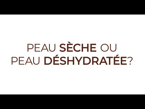Mais quelles différences y'a-t-il entre une peau sèche et une peau déshydratée?
