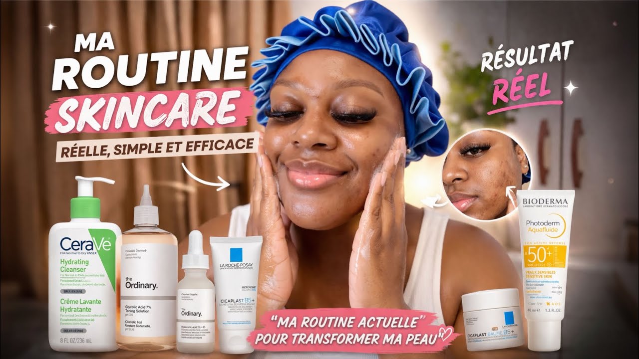 Ma routine skincare qui transforme ma peau (réel, sans filtre) 
