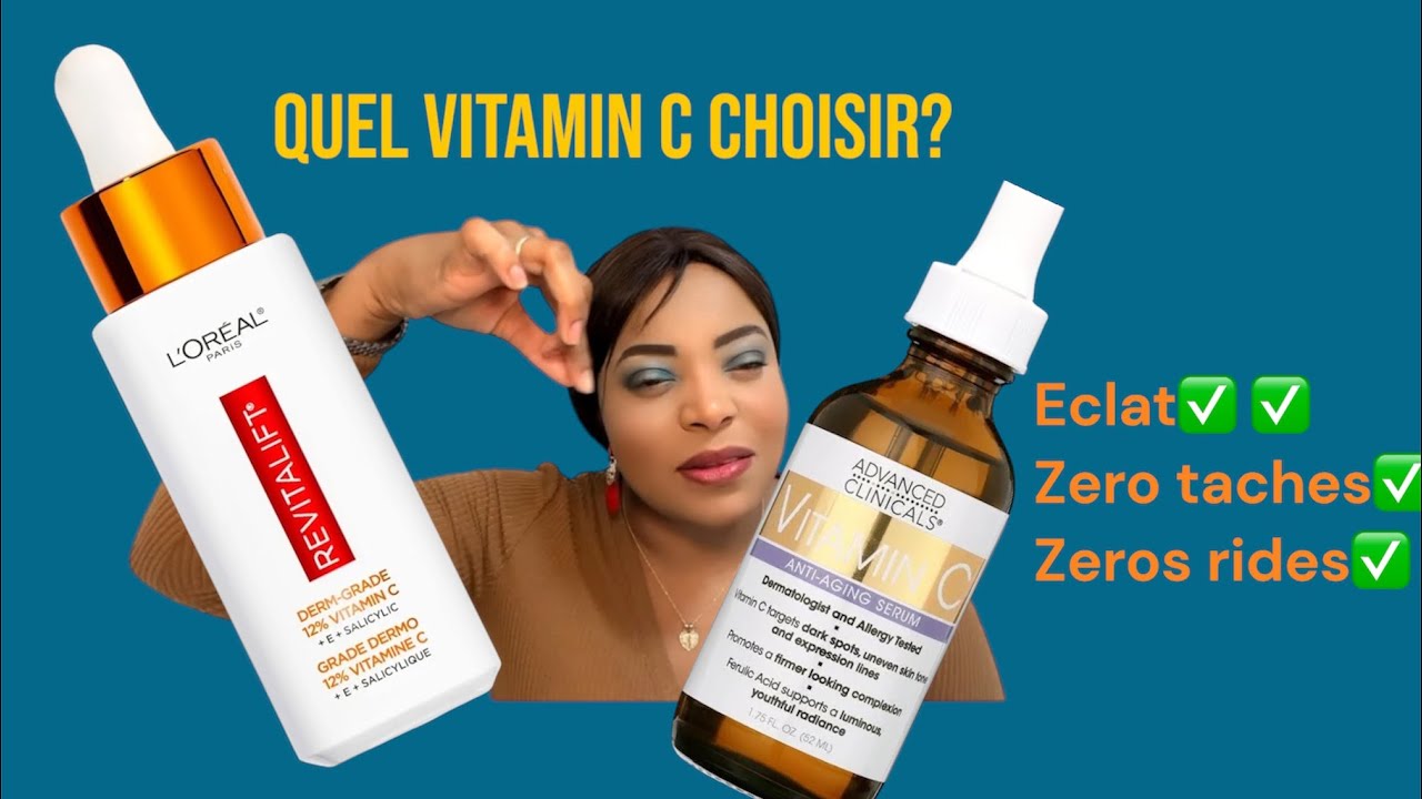 LE SECRET DE MON TEINT🍋🍋 VITAMIN C LEQUEL CHOISIR POUR BOOSTER L’ECLAT # Est-Elle Efficace? 10%15%?👆