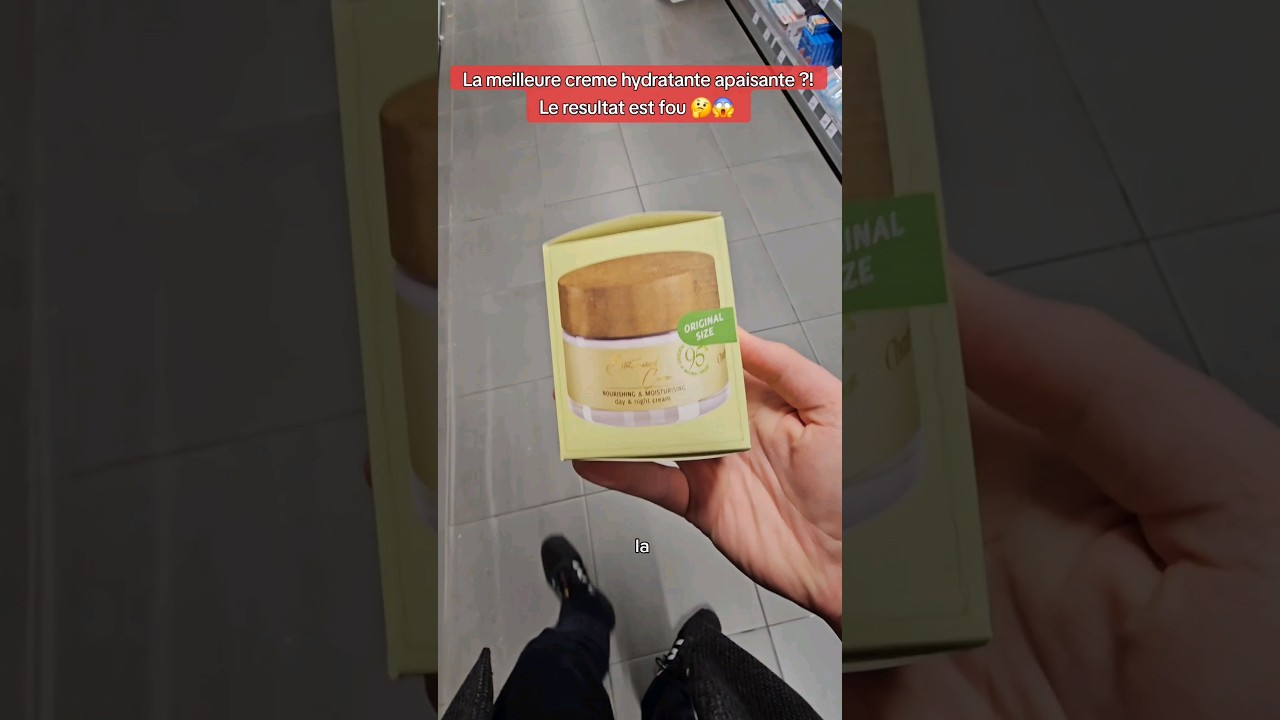 Je teste crème hydratante de chez action #skincare #action #magasinaction #yuka #inci #creme #goji