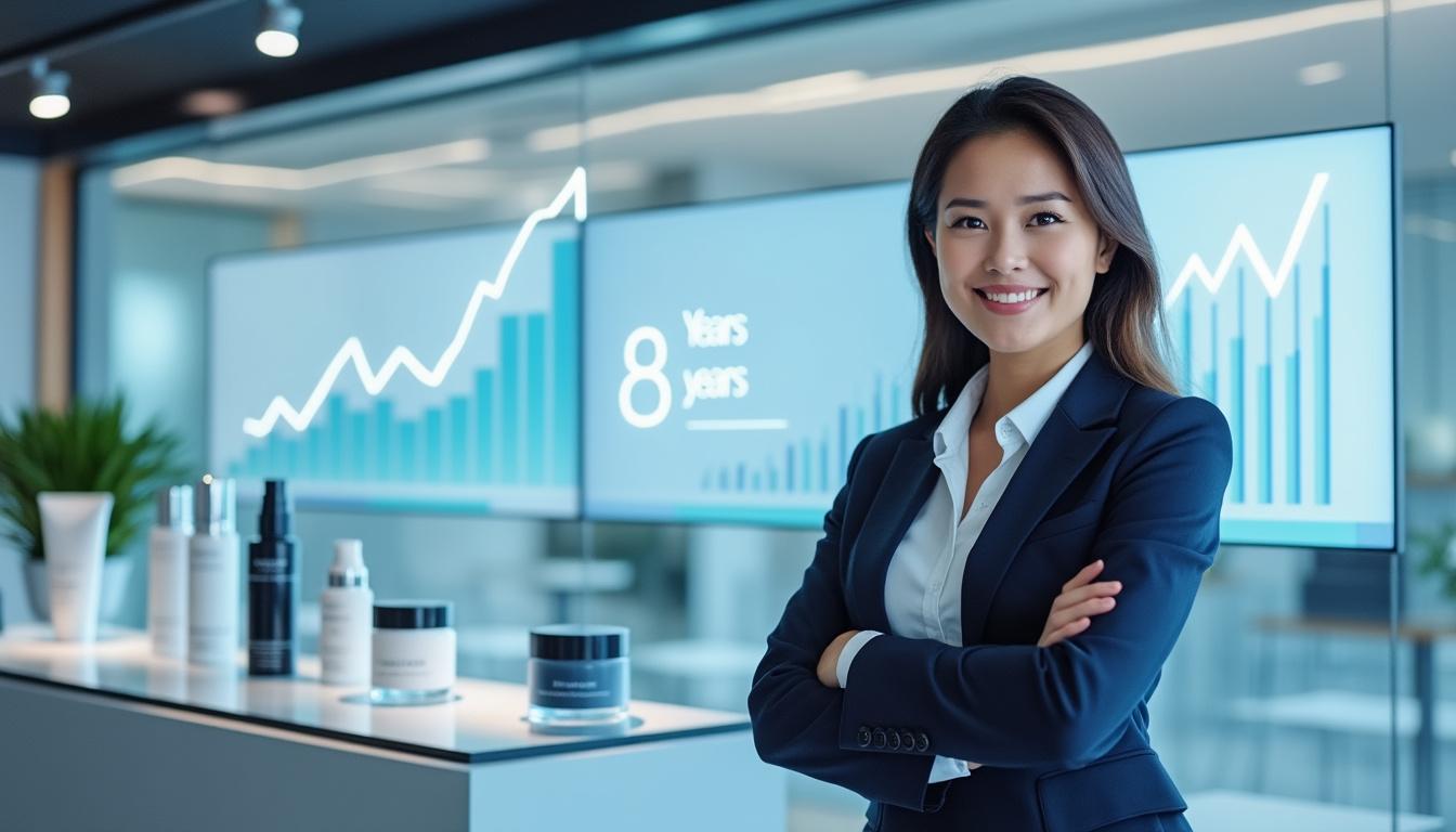 découvrez les perspectives du pdg de l'oréal sur une croissance remarquable de 8 ans et les défis à venir pour la division soins de la peau en 2025.