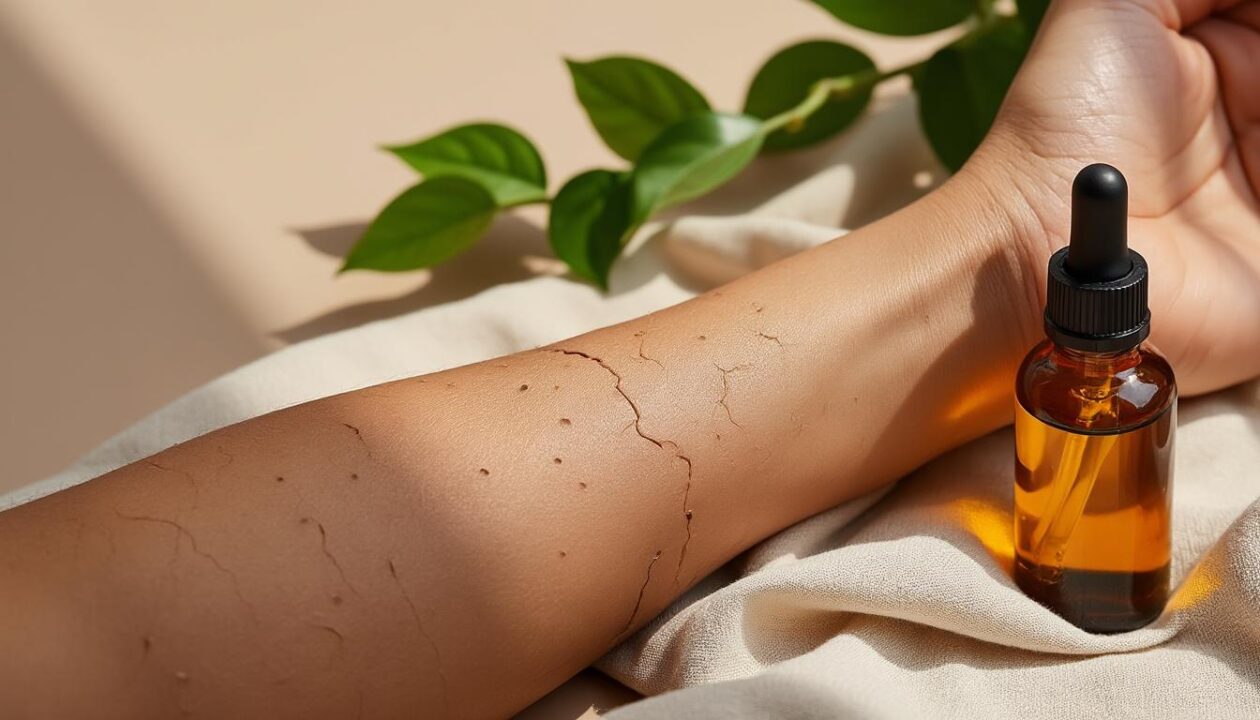 découvrez comment la vitamine e apaise instantanément les tiraillements de la peau sèche et craquelée, en offrant un soin nourrissant et réparateur pour un confort immédiat.